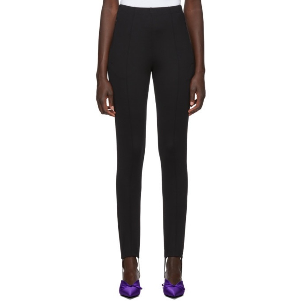 Balenciaga Black Stirrup Jogger Pants